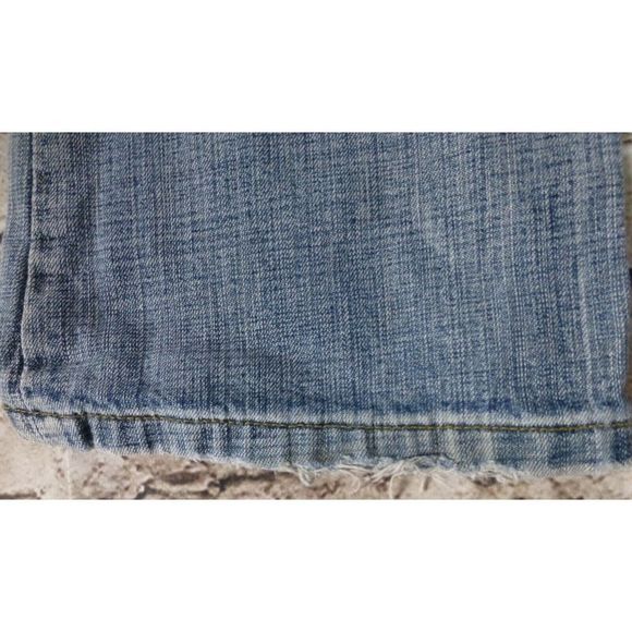 XRay Jeans Denim Women's Size 25 25x31 Destroyed Distressed Blue Boot Cut - Picture 9 of 9